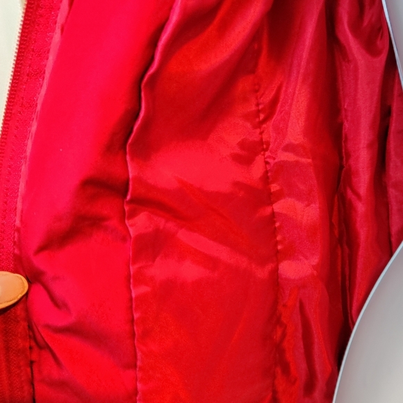 Croft & Barrow Quilted Red Vest Petite Extra Small - Picture 4 of 7